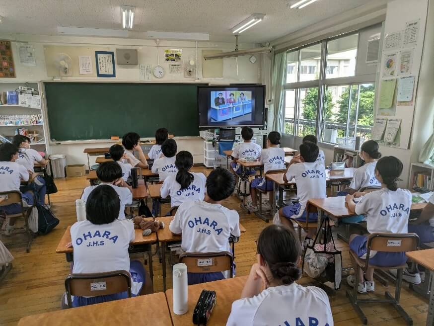 租税教室の様子